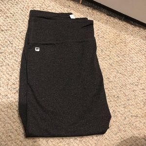 Fabletics Gray Capri Leggings